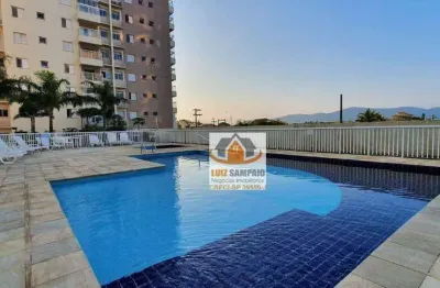 Apartamento mobiliado - lazer completo  - vista ao mar - 2 dorms. (1 suite)