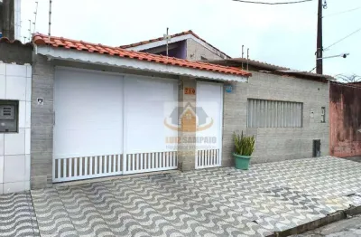 Casa térrea, 3 dormitórios + edícula, piscina infantil, 300 metros baln. gaiovota