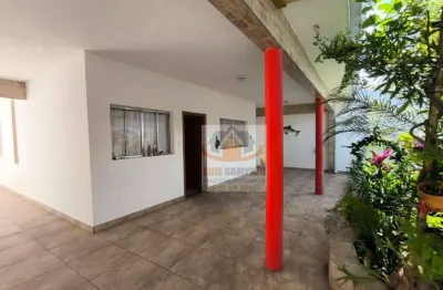 Casa térrea, 2 dormitórios + edícula, praia centro, itanhaém-sp