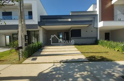 Casa térrea para venda em condomínio fechado em sorocaba/sp.