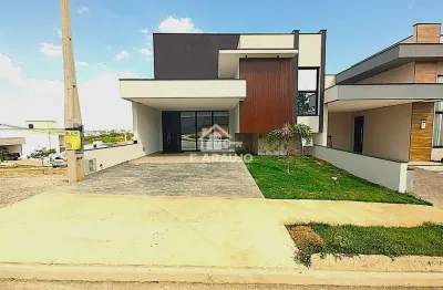 Casa em condomínio fechado à em sorocaba-sp! casa nova com 3 suítes, piscina e área gourmet