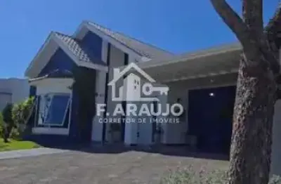 Casa térrea em sorocaba de luxo no solar do bosque  com 4 dormitórios e lazer completo