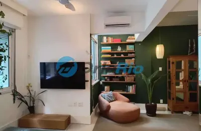 Apartamento com 3 quartos à venda na avenida atlântica, leme, rio de janeiro, 74 m2 por r$ 1.250.000