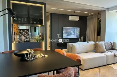 Harmony - edifício harmony, 2 quartos ( suíte ), 2 vagas de garagens,  à venda, 80 m² por r$ 820.000 - chácara paulista - maringá/pr