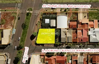 Terreno comercial na avenida tuiuti, esquina 521 metros