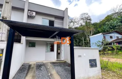 Casa com 2 quartos para alugar em água verde, blumenau , 74 m2 por r$ 2.600