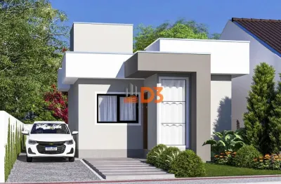 Casa com 3 quartos à venda no mulde, indaial , 62 m2 por r$ 384.990