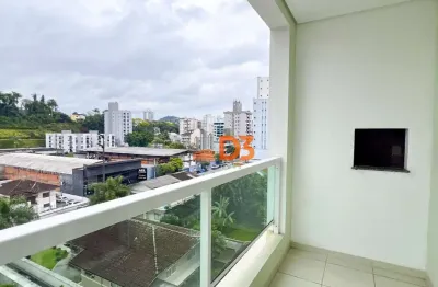 Apartamento com 1 quarto para alugar na vila nova, blumenau , 56 m2 por r$ 2.000