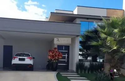 Casa térrea  à venda no condomínio jardim residencial dona lucilla, com 3 suítes e piscina