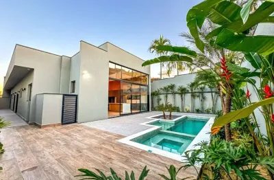 Casa em Condomínio de Luxo com 3 Suítes no Jardim Residencial Helvétia Park I em Indaiatuba-SP - 290m²