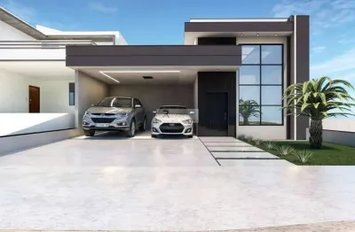 Casa em Condomínio à Venda em Indaiatuba-SP, Residencial Milano: 3 Quartos, 1 Suíte, 1 Sala, 2 Banheiros, 4 Vagas de Garagem, 178m².