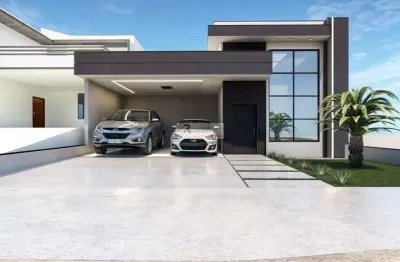 Casa em condomínio à venda em indaiatuba-sp, residencial milano: 3 quartos, 1 suíte, 1 sala, 2 banheiros, 4 vagas de garagem, 178m².