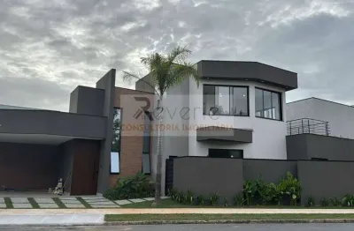 Imperdível casa em condomínio de alto padrão em Indaiatuba-SP - Residencial Milano: 4 quartos, 4 suítes, 1 sala, 5 banheiros, 2 vagas, 245,32m²