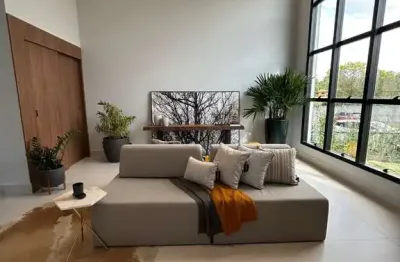 Casa em condomínio de luxo em indaiatuba-sp: 3 quartos, 3 suítes, 5 banheiros e 4 vagas de garagem no residencial london park