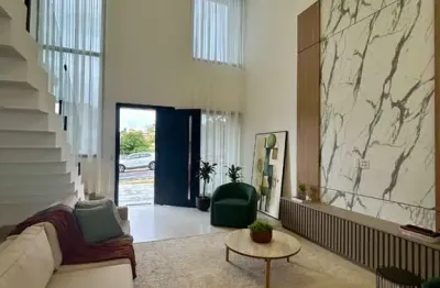 Casa de alto padrão em condomínio à venda em indaiatuba-sp, residencial london park, 3 suítes, 4 banheiros, 4 vagas, 305m².