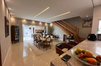 Imponente casa em condomínio à venda em indaiatuba-sp, jardim portal dos ipês  4 suítes, 228m², 4 vagas  confira!