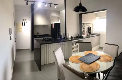 Apartamento à venda em taubaté-sp, no bairro granjas santa terezinha: 2 quartos, 1 suíte, 1 sala, 2 banheiros, 1 vaga, 62m².