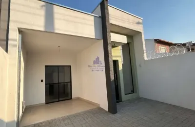 Casa nova a venda na granja daniel com 3 quartos, 1 suite e sala ampla.