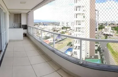 Imperdível: apartamento mobiliado de 3 quartos e 3 suítes no residencial bosque flamboyant, taubaté-sp!