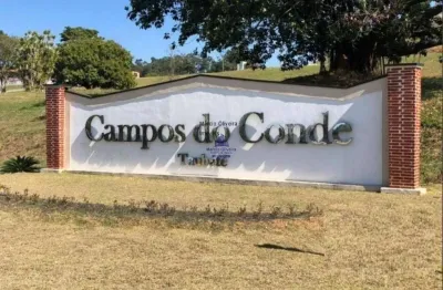 Terreno em condomínio fechado à venda no Campos do Conde, Taubaté 