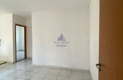 Apartamento à venda em taubaté-sp, parque senhor do bonfim: 2 quartos, 1 sala, 1 banheiro, 1 vaga de garagem, 48m².