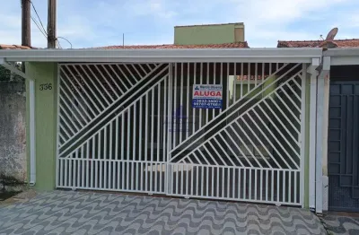 Casa para locação em taubaté-sp, bairro jardim do sol: 3 quartos, 1 suíte, 2 salas, 2 banheiros, 2 vagas de garagem, 135,00 m².