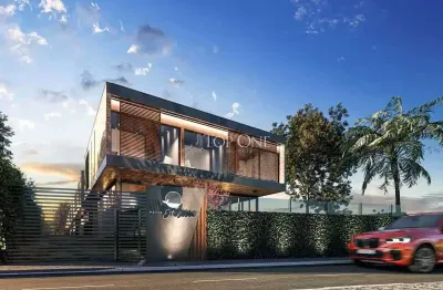 Casa em condomínio fechado com 4 quartos à venda na praia do estaleiro, balneário camboriú , 344 m2 por r$ 5.990.000