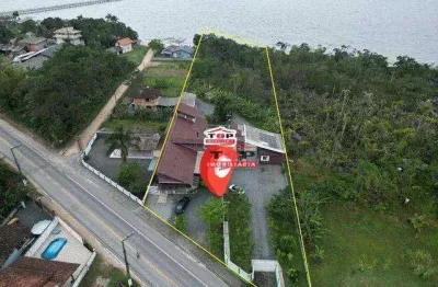 Casa com 4 dormitórios à venda, 600 m² por r$ 4.500.000 - vila da glória - são francisco do sul/sc