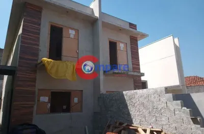 Venha conhecer esse excepcional sobrado novo, à venda, jardim santa cecília, guarulhos, sp