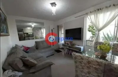 Excelente apartamento à venda, 44 m²  2 dormitórios, 1 vaga - vila alzira - guarulhos/sp