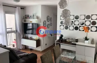 Excelente apartamento com 3 dormitórios, sendo 1 suite, em guarulhos - sp
