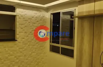 Apartamento de 48m² no condomínio residencial parque santa lúcia à venda, água chata, guarulhos, sp