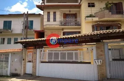 Sobrado com 3 dormitórios à venda, 210 m² - parque renato maia - guarulhos/sp