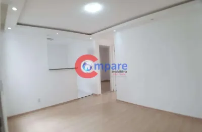 Apartamento à venda, 44 m² - vila alzira - guarulhos/sp