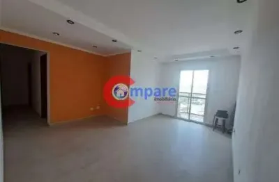 Apartamento para locação, jardim vila galvão, guarulhos, sp