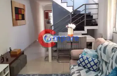 Excelente sobrado diferenciado à venda, com 4 dormitóriss e 4 vagas - jardim santa mena, guarulhos,