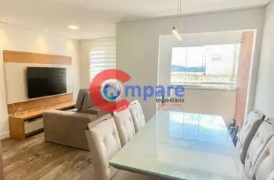 Apartamento à venda no condomínio conquista, com sala ampliada e lazer completo, na região do jardi