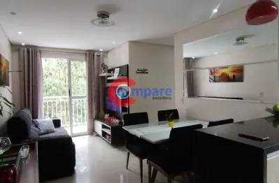 Apartamento 3 dormitórios – mais guarulhos | vista para área verde