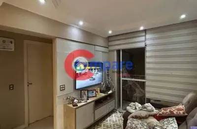 Excelente apartamento à venda, com 48 metros, 2 dormitórios, 1 vaga -  ponte grande, guarulhos, sp
