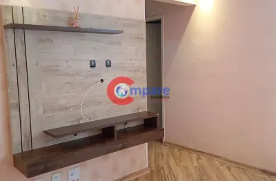Excelente apartamento para locação, com 2 dormitórios, na região do jardim odete, guarulhos, sp