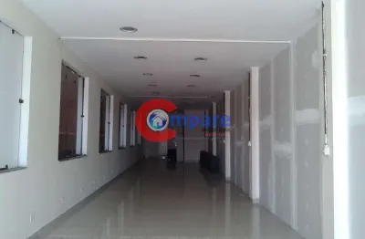 Excelente salão comercial no térreo para locação, 150 metros - centro, guarulhos, sp
