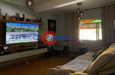 Excelente sobrado à venda, 139 metros, 3 dormitórios, 2 vagas - jardim do papai, guarulhos, sp