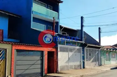 Casa sobreposta para alugar – 2 dormitórios  – continental 1, guarulhos