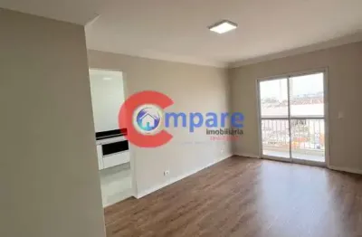 Excelente apartamento à venda, com 70 metros, 2 dormitórios, 1 suíte, 1 vaga  - vila nossa senhora