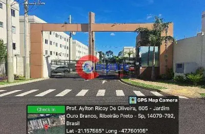 Apartamento à venda 2 quartos, 1 vaga, 10m², jardim ouro branco, ribeirao preto - sp