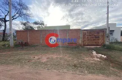 Casa à venda 2 quartos, 1 vaga, 10m², parque industrial manchester, bauru - sp