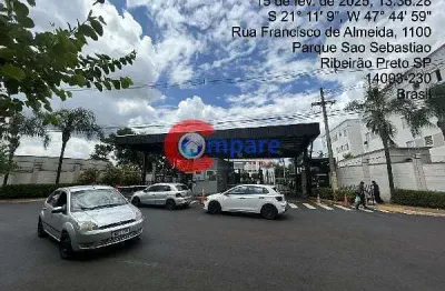 Apartamento à venda 2 quartos, 1 vaga, 10m², parque sao sebastiao, ribeirao preto - sp