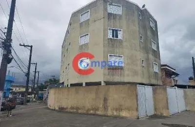 Apartamento à venda 1 quarto, 1 vaga, 47m², parque continental, sao vicente - sp