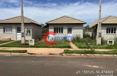 Casa à venda 2 quartos, 1 vaga, 10m², residencial sylvio jose venturolli, aracatuba - sp