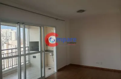 Apartamento para locação 3 dorrms sendo 01 suite com 2 vagas, vila moreira, guarulhos, - excelente